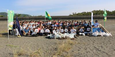 ビーチクリーン活動 in 湘南海岸 6月10日実施